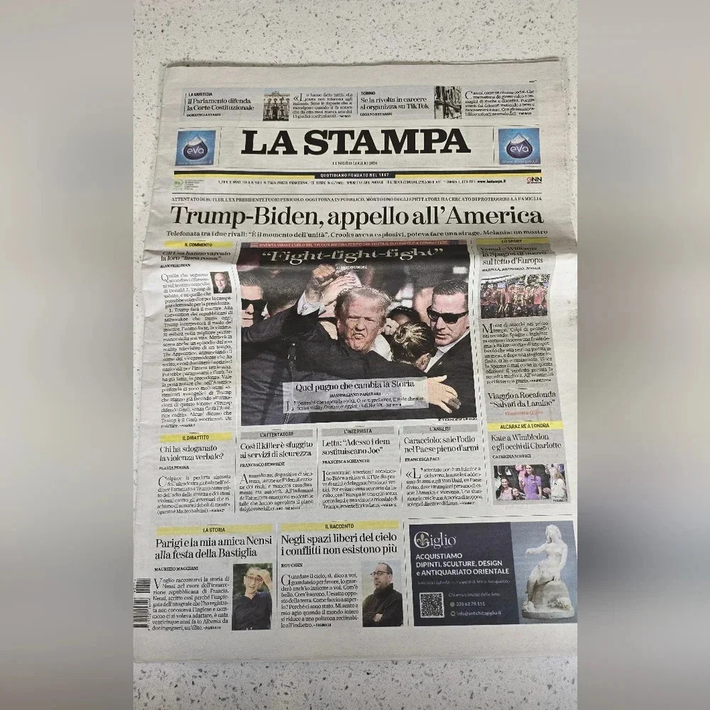 Trump Newspaper FIGHT